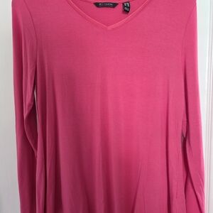 Hanes Women's Pink Long Sleeve Top